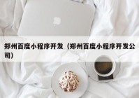 郑州百度小程序开发（郑州百度小程序开发公司）