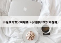 小程序开发公司服务（小程序开发公司在哪）