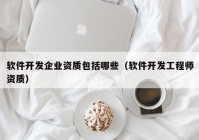 软件开发企业资质包括哪些（软件开发工程师资质）