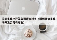 深圳小程序开发公司师大排名（深圳微信小程序开发公司有哪些）