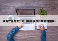 威海软件开发公司（威海软件开发公司招聘）